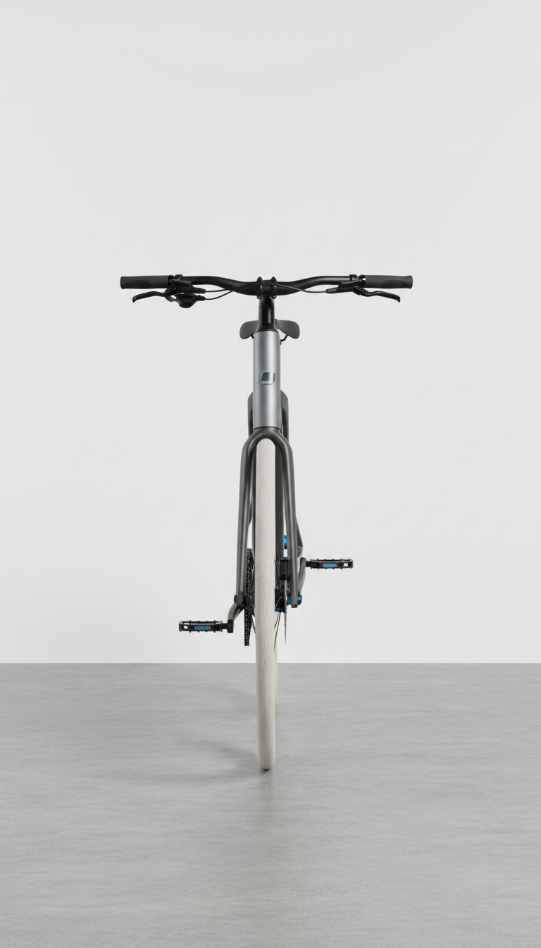 Urban Silver carbon fiber e-bike
